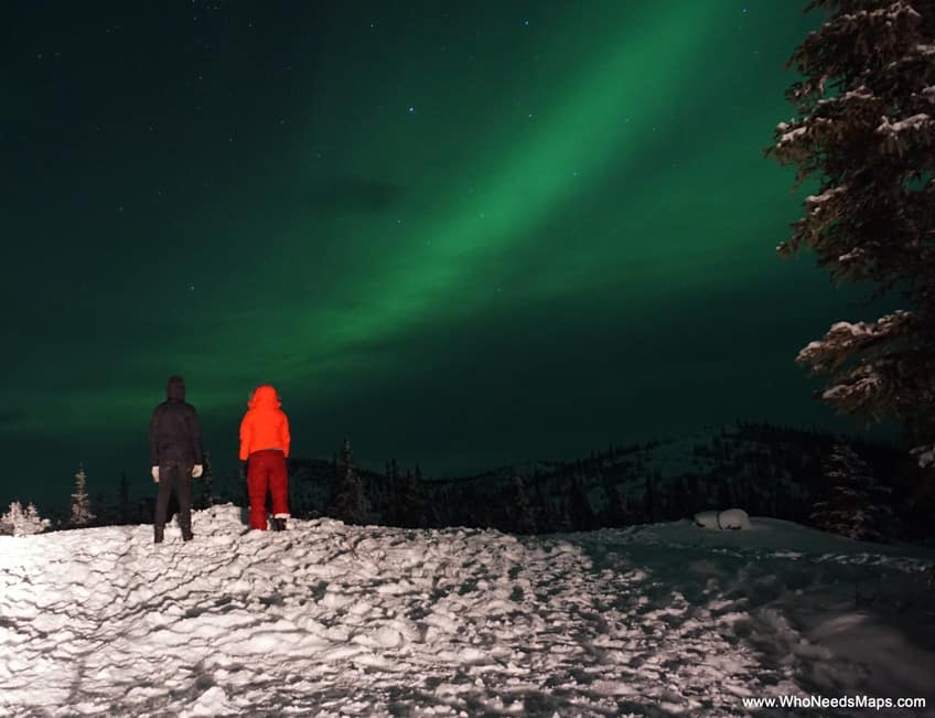 northern lights together pictures in alaska
