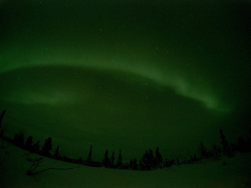 northern lights photography gopro capture