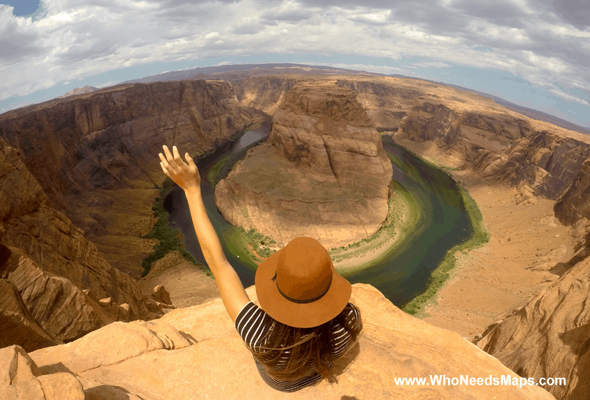 jenn horseshoe bend grand canyon adventures