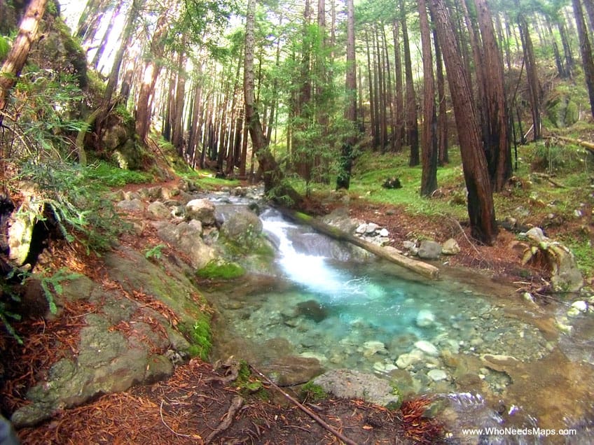 big sur city guide limekiln waterfall