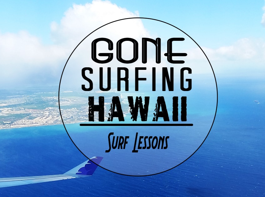 gone surfing hawaii banner