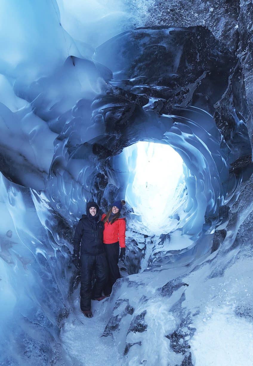 pictures of alaska ice cave