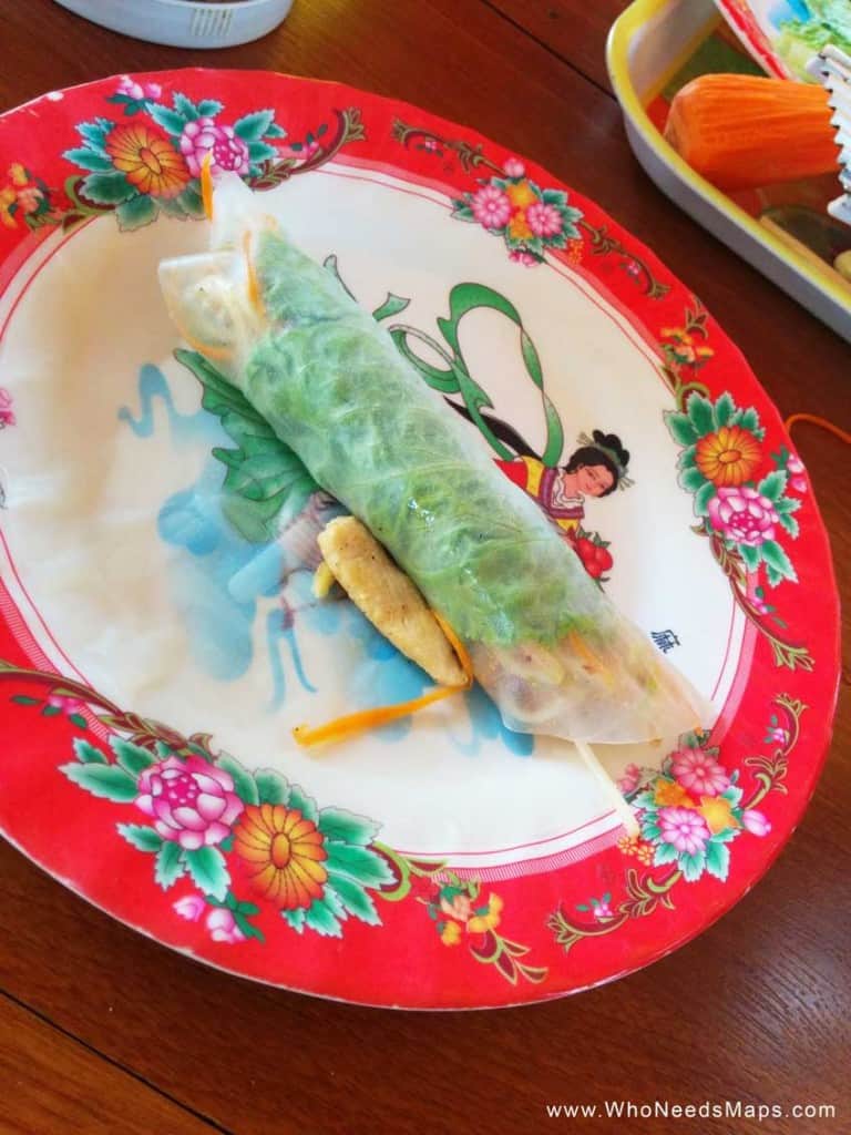 vietnamese cooking class spring roll