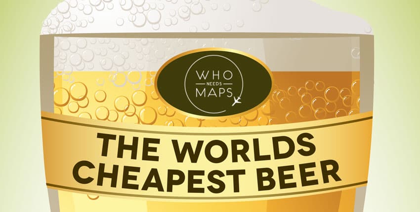 Beer Price Comparison Infographic