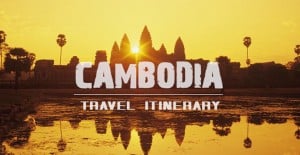 backpacking cambodia travel itinerary banner