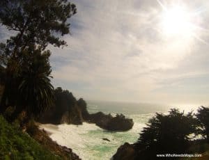 big sur city guide McWay falls